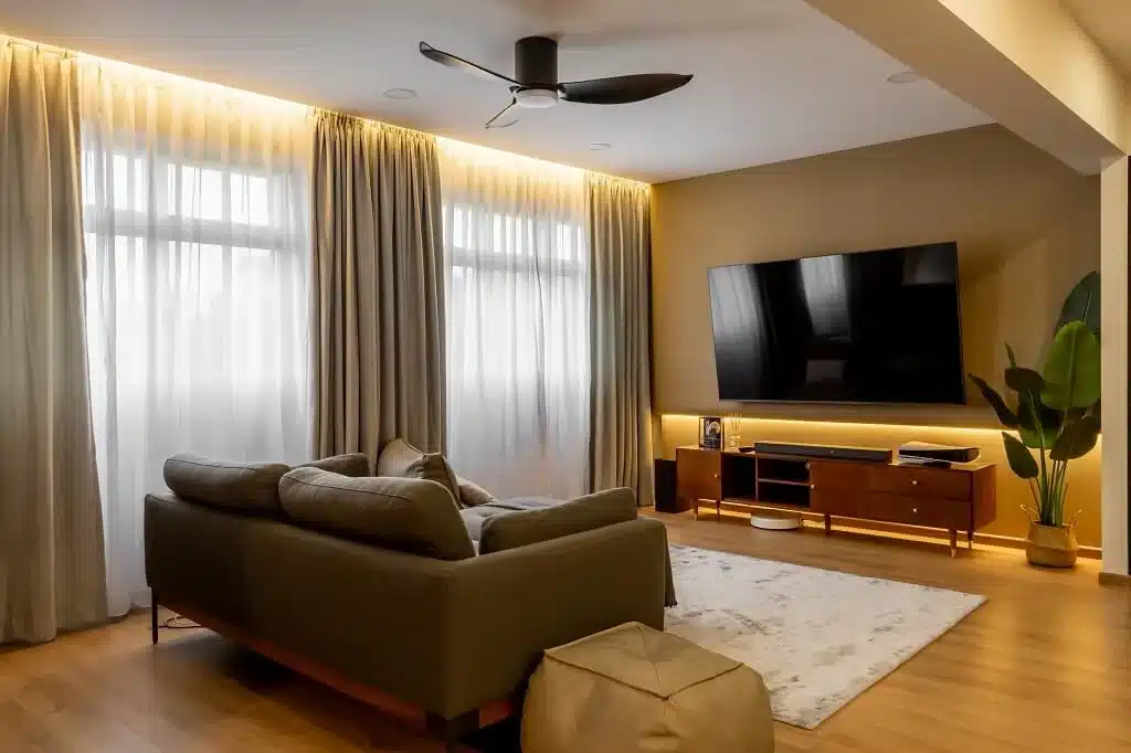 Bukit Batok HDB interior design featuring modern layouts, functional storage, and stylish contemporary living spaces.