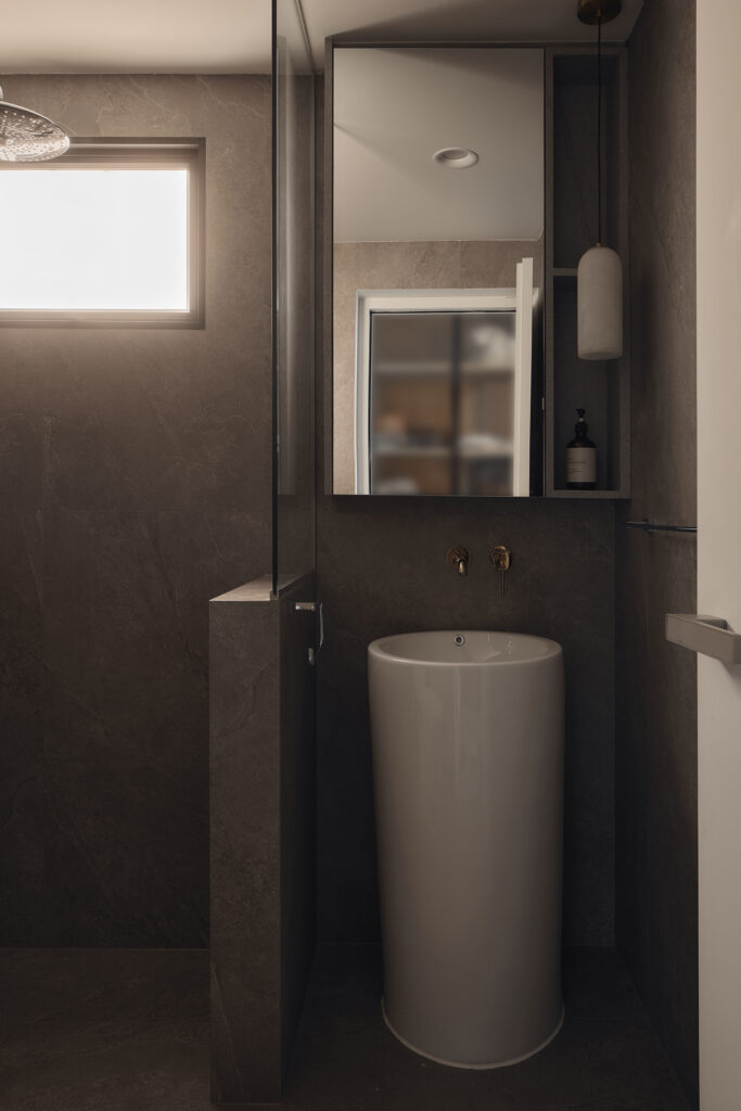 Modern kitchen interior design: sleek, functional space with clean lines and contemporary finishes