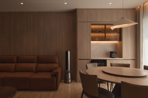 12 Keppel Bay condo living room featuring luxe interior design, elegant furnishings, and a sophisticated modern atmosphere.